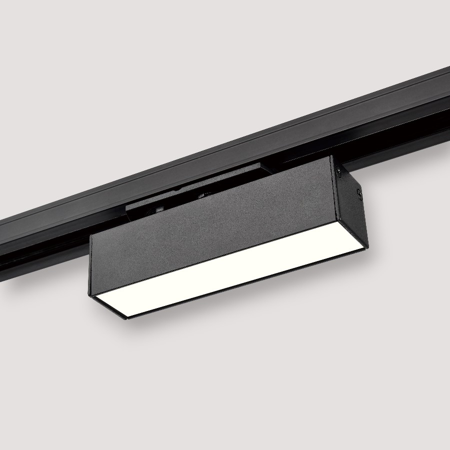 Трековый светильник PP-0012-12W-6K BLACK