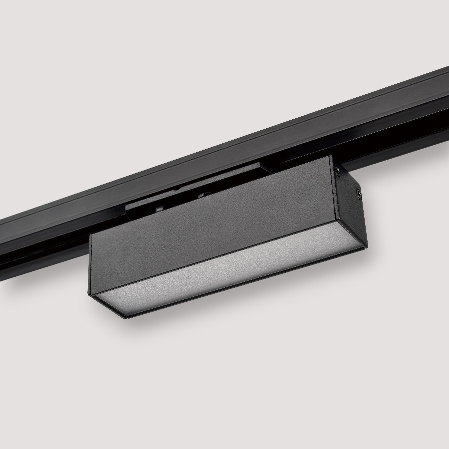 Трековый светильник PP-0012-12W-6K BLACK