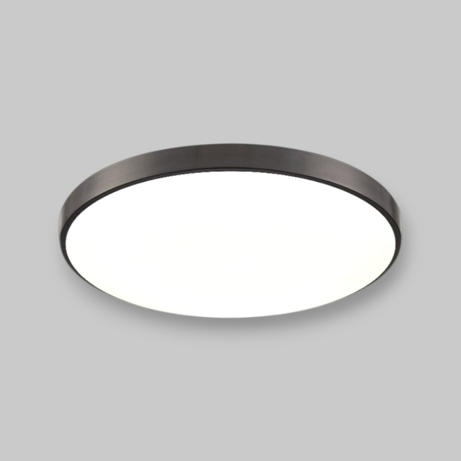 Потолочный светильник круглый PP-2818 Black 6000K