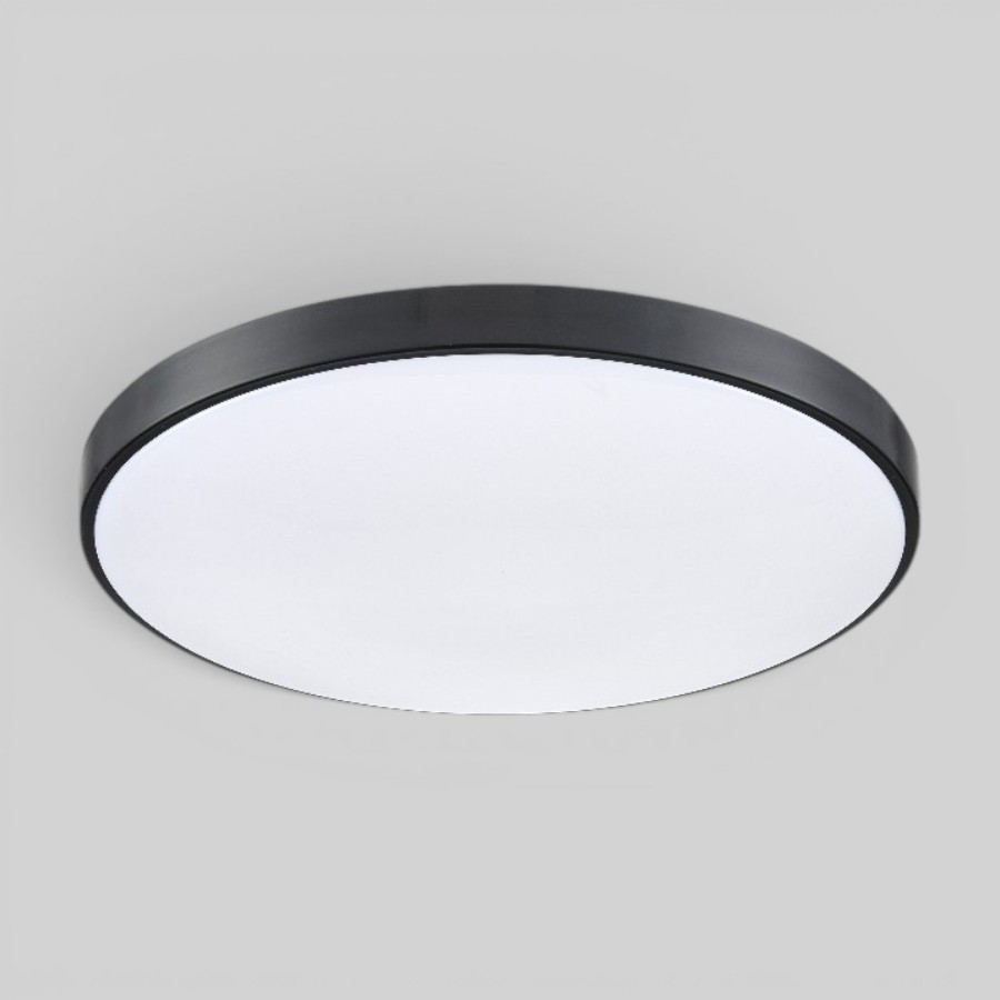 Потолочный светильник круглый PP-7218 Black 4000K