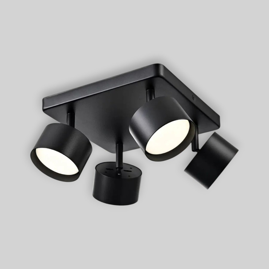 Светильник спот PP-104Q BLACK