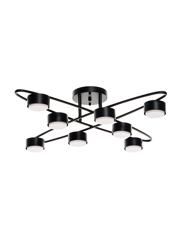 Потолочная люстра PP-6658/8 черная
