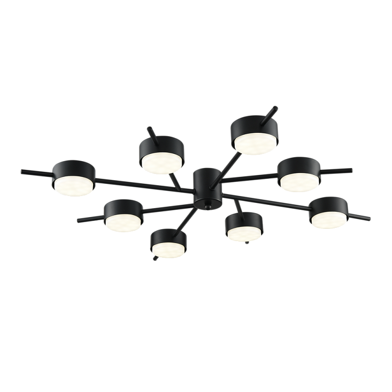 Потолочная люстра PP-6717/8 черная