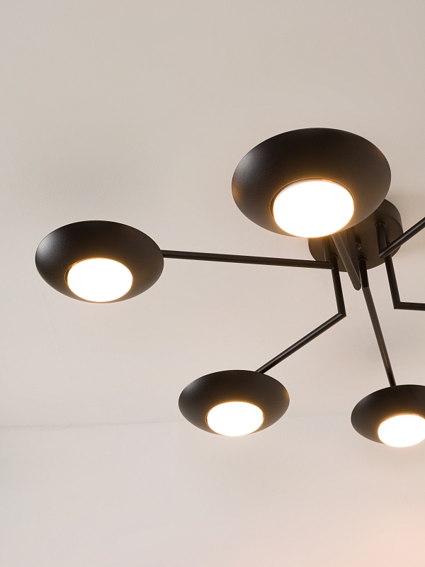 Потолочная люстра PP-53114-6-black