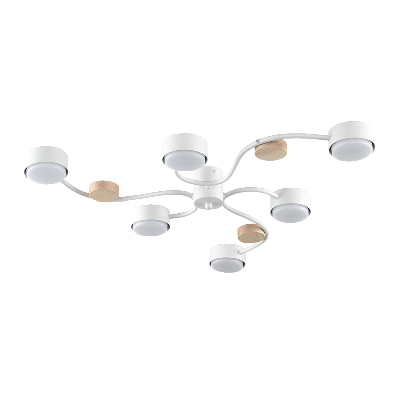 Потолочная люстра PP-6712/6 белая