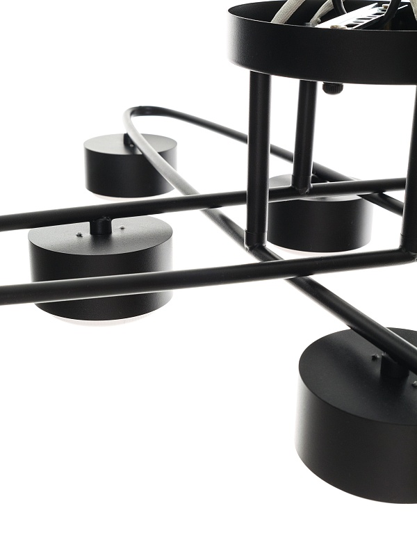 Потолочная люстра PP-6658/8 черная