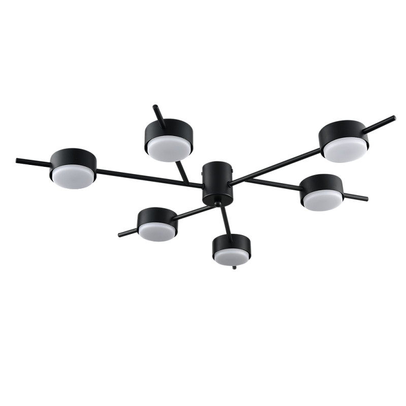 Потолочная люстра PP-6717/6 черная