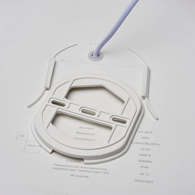 Потолочный светильник круглый PP-4818 Black 6000K