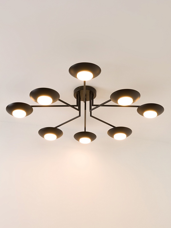 Потолочная люстра PP-53114-8-black