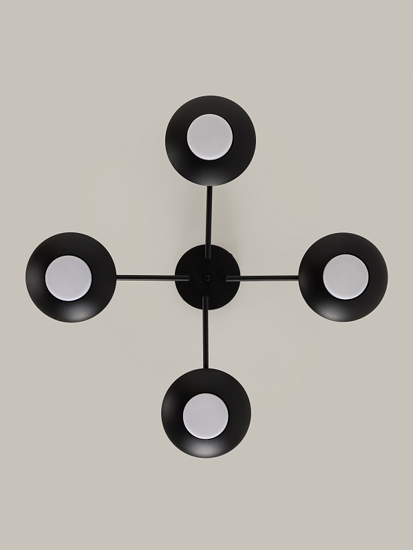 Потолочная люстра PP-53114-4-black