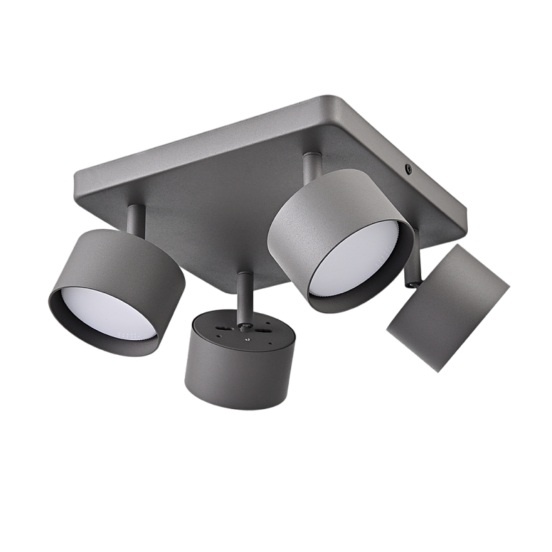 Светильник спот PP-104Q GRAY