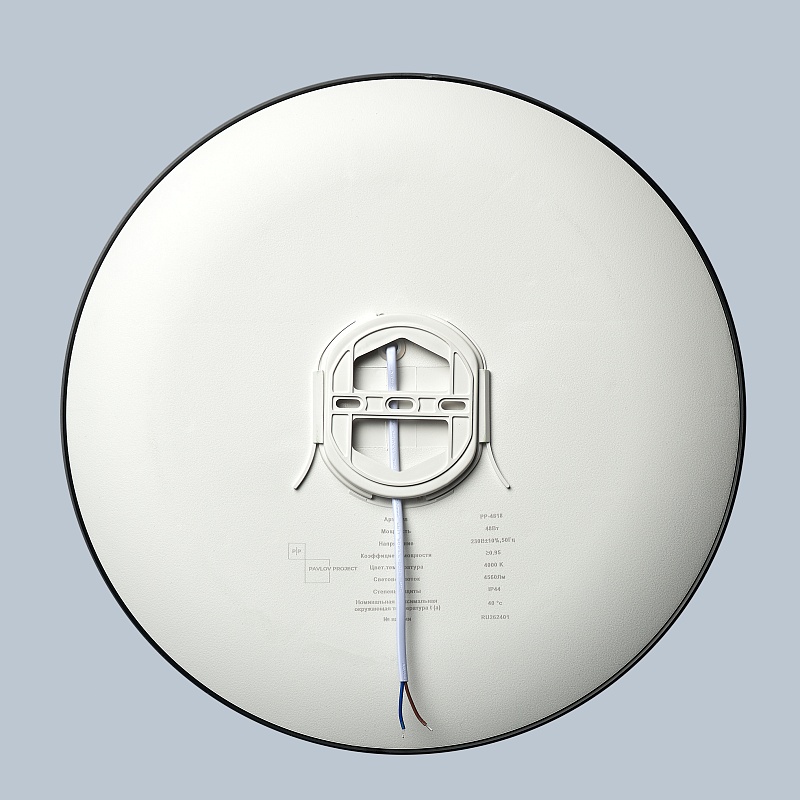 Потолочный светильник круглый PP-4818 Black 6000K