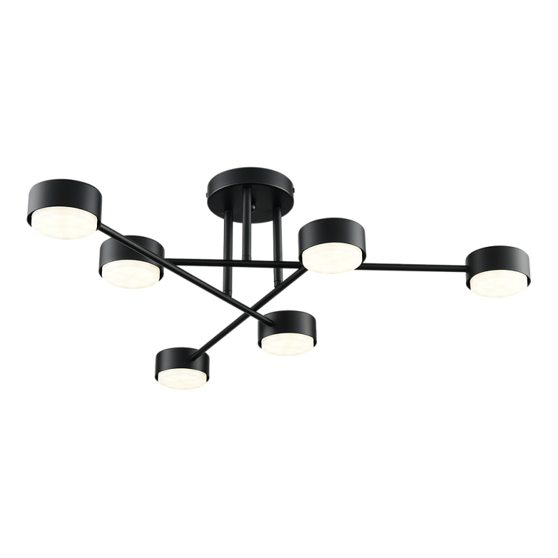 Потолочная люстра PP-6716/6 черная