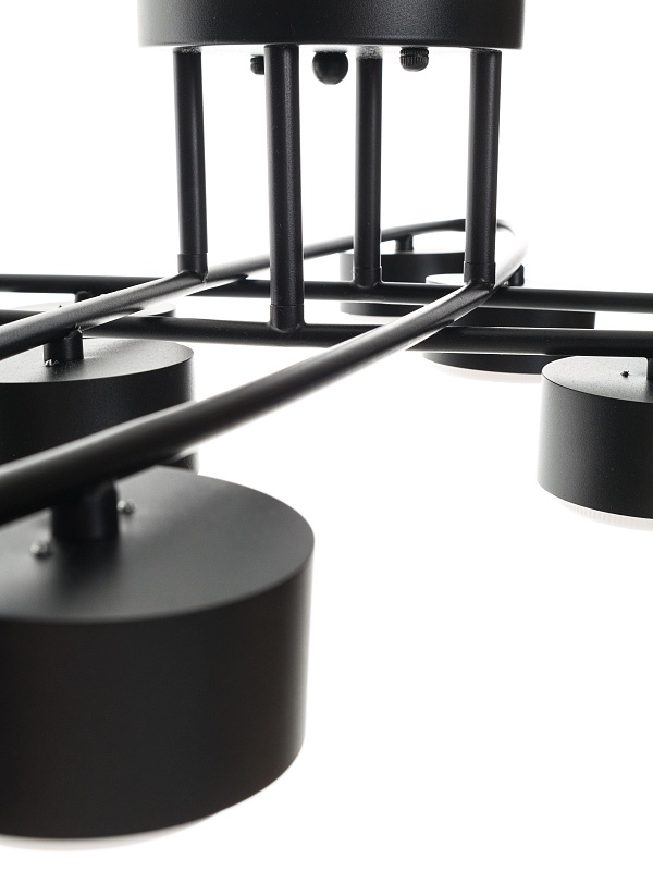 Потолочная люстра PP-6658/8 черная