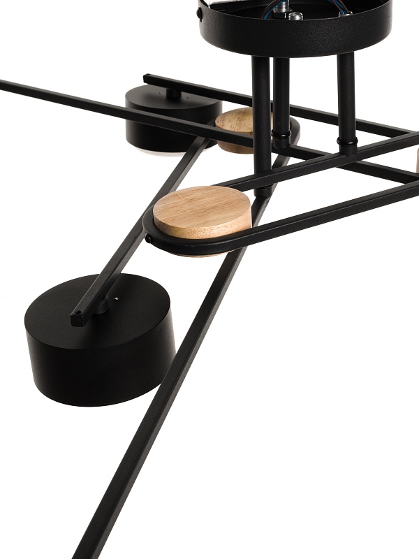 Потолочная люстра PP-4498/6 черная