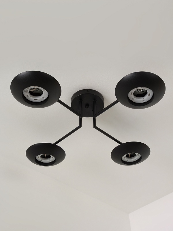 Потолочная люстра PP-53114-4-black