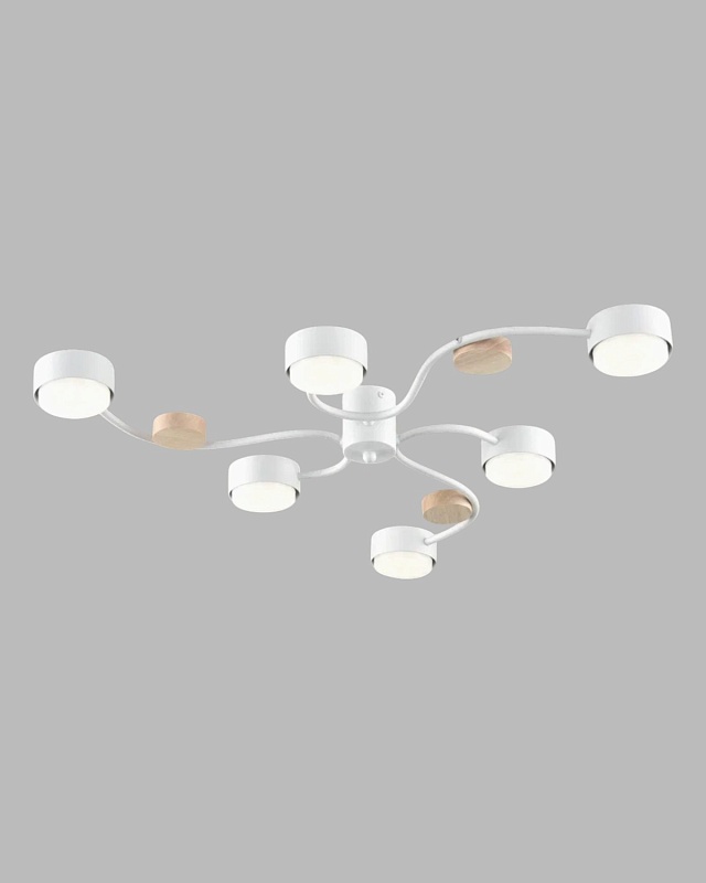 Потолочная люстра PP-6712/6 белая