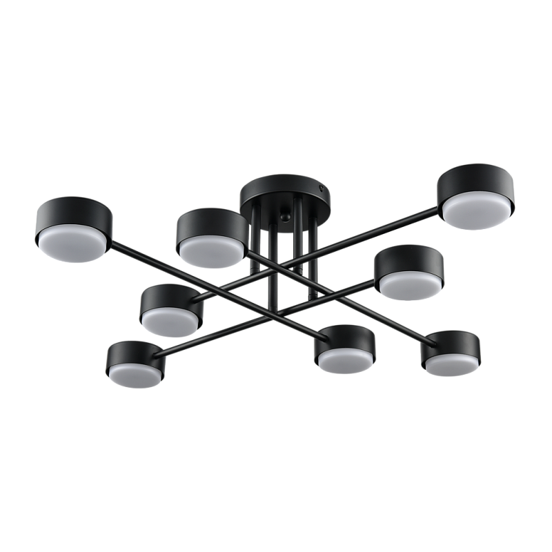 Потолочная люстра PP-6716/8 черная
