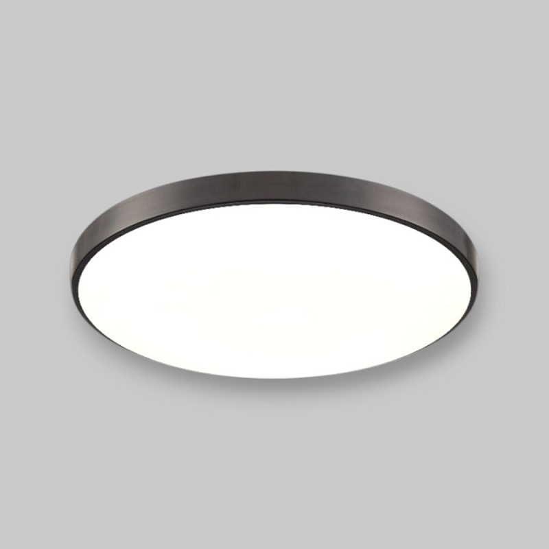 Потолочный светильник круглый PP-2818 Black 6000K