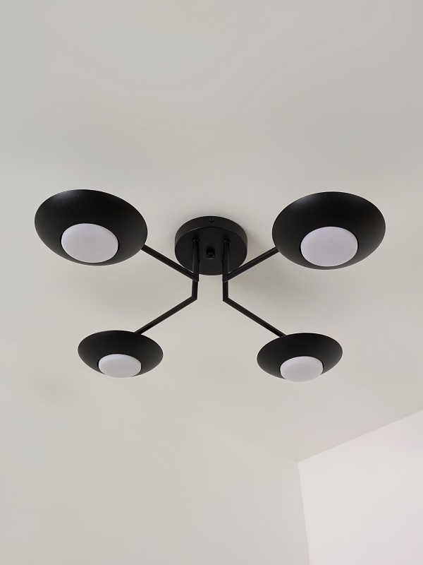 Потолочная люстра PP-53114-4-black