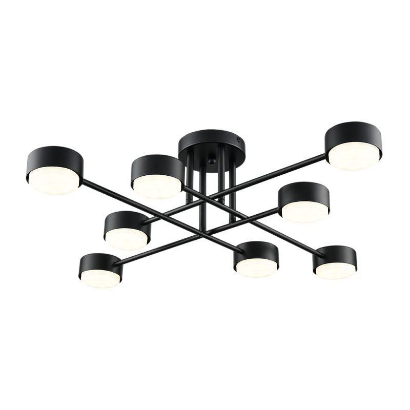 Потолочная люстра PP-6716/8 черная