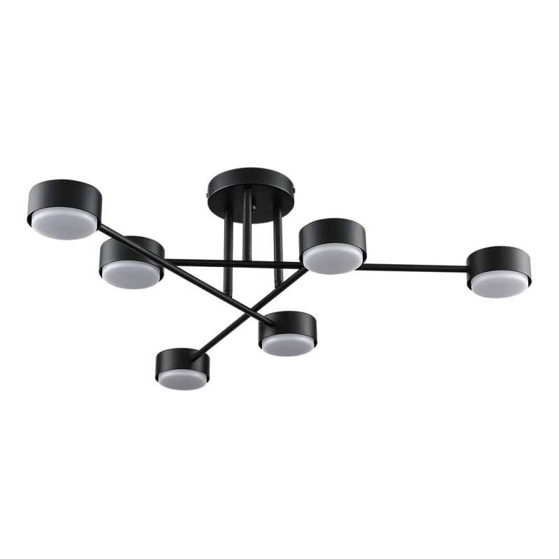 Потолочная люстра PP-6716/6 черная
