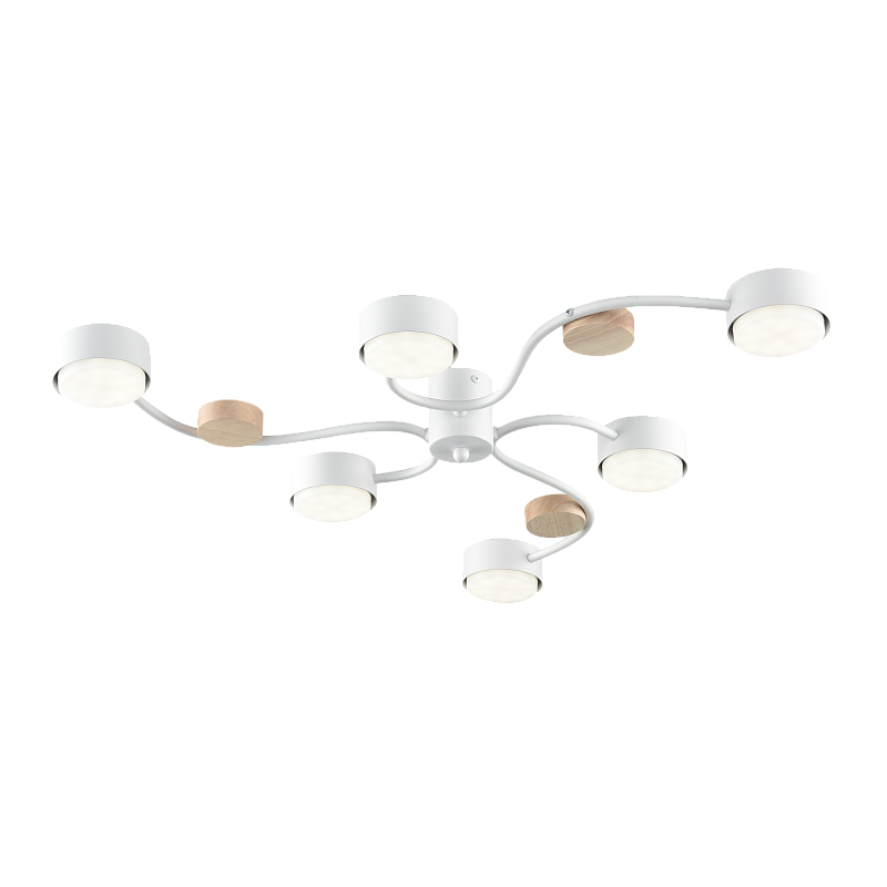 Потолочная люстра PP-6712/6 белая