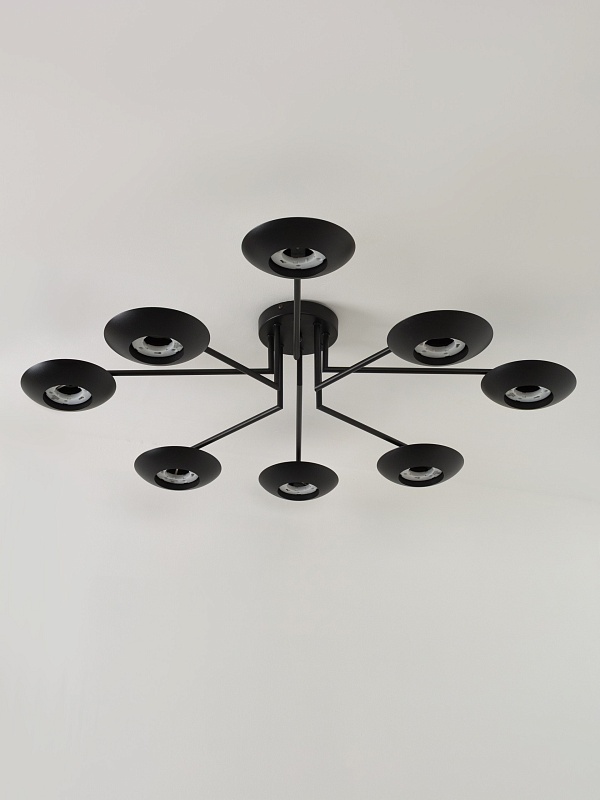 Потолочная люстра PP-53114-8-black