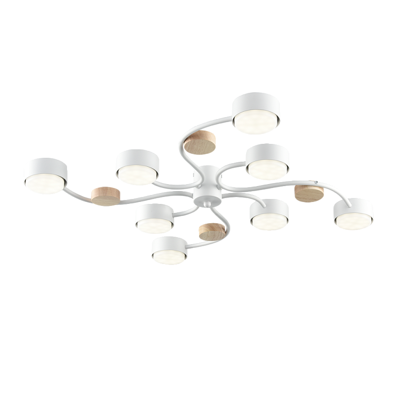 Потолочная люстра PP-6712/8 белая