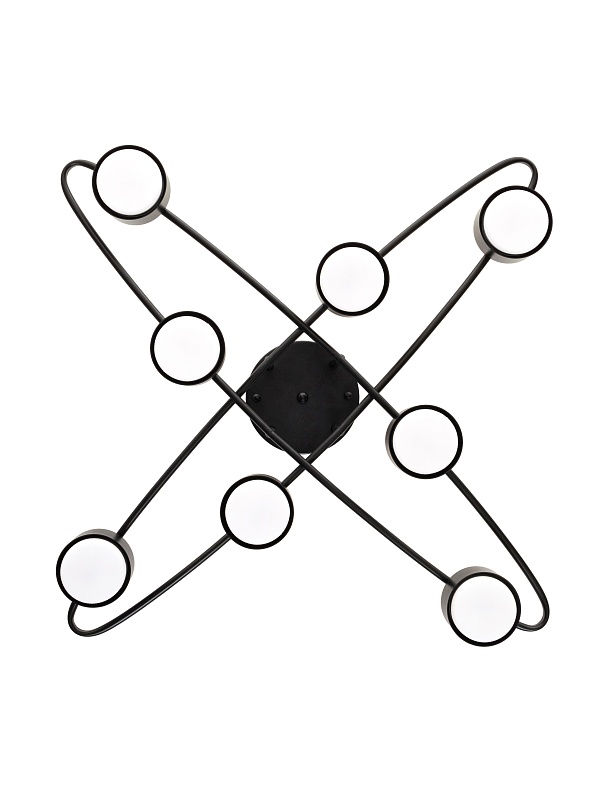 Потолочная люстра PP-6658/8 черная