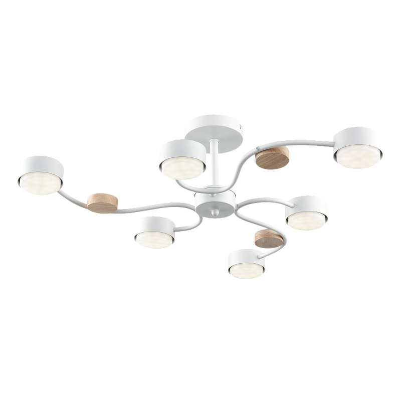 Потолочная люстра PP-6829/6 белая