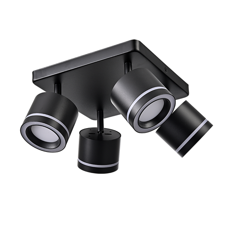 Светильник спот PP-204Q BLACK