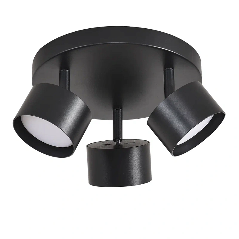 Светильник спот PP-103R BK