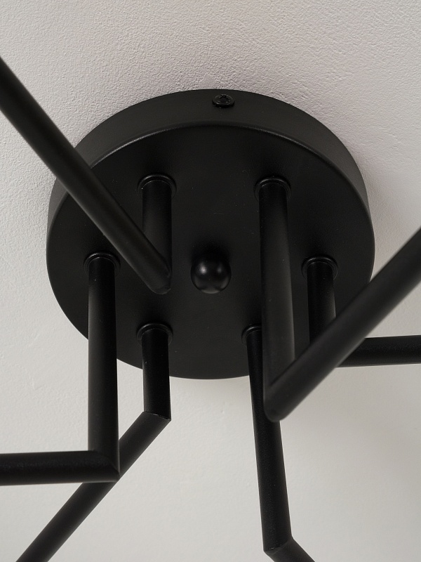 Потолочная люстра PP-53114-6-black