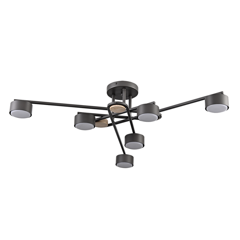 Потолочная люстра PP-4498/6 серая