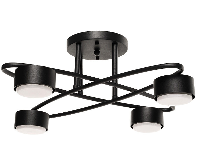 Потолочная люстра PP-6658/4 черная