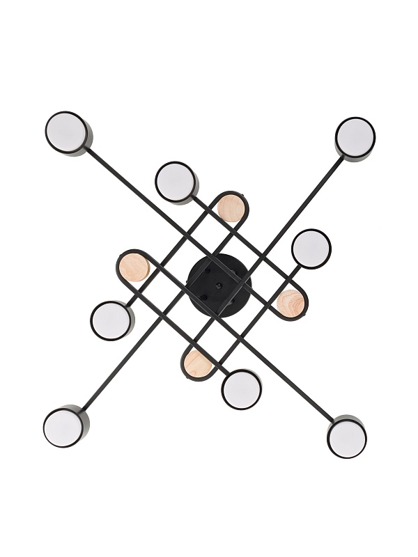 Потолочная люстра PP-4498/8 черная