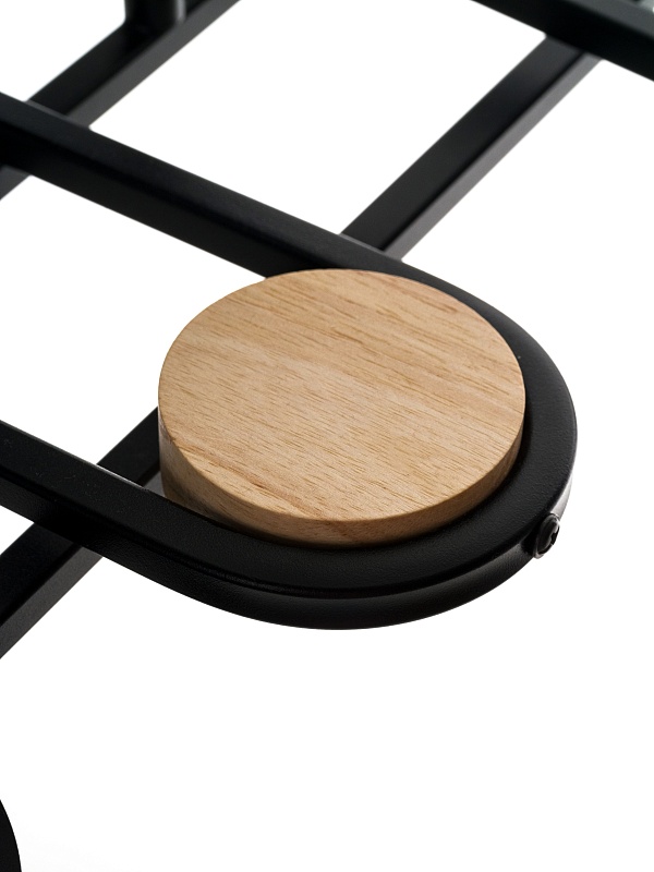 Потолочная люстра PP-4498/8 черная