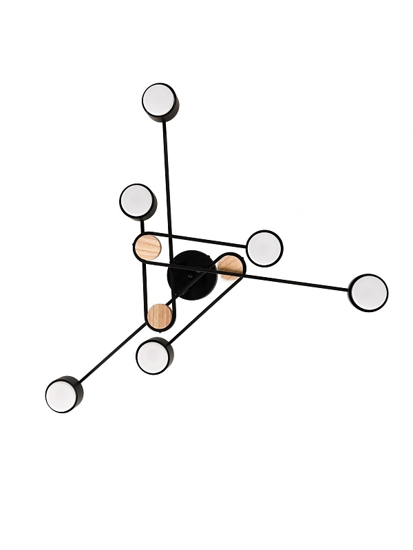 Потолочная люстра PP-4498/6 черная